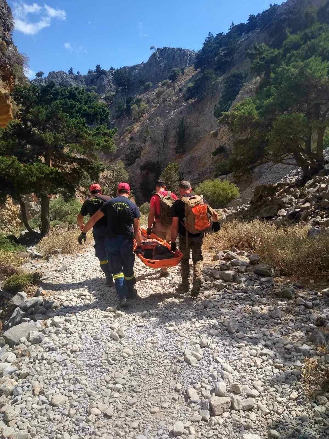 Διάσωση Γερμανίδα