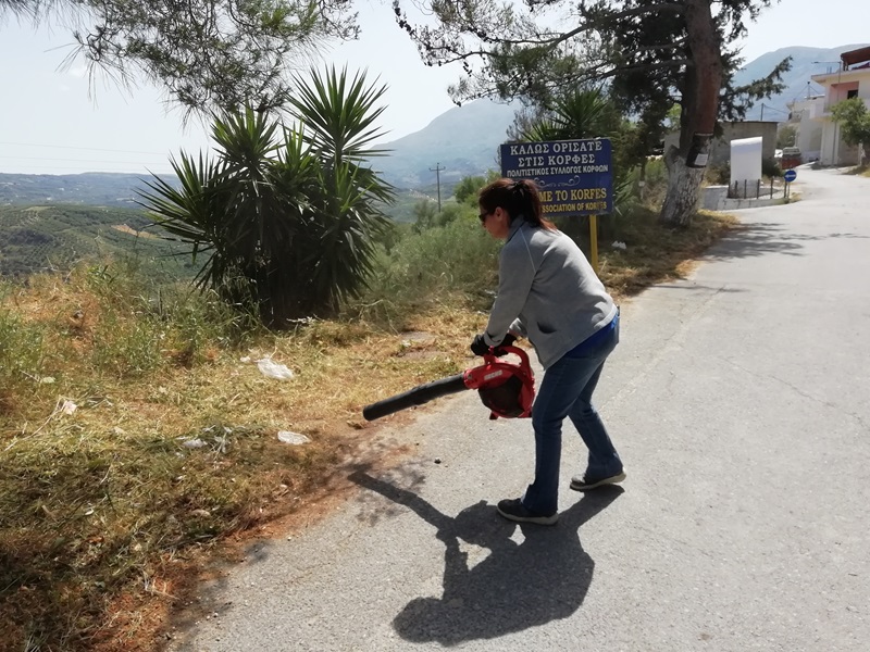 Δράση καθαρισμού... διαρκείας στις Κορφές