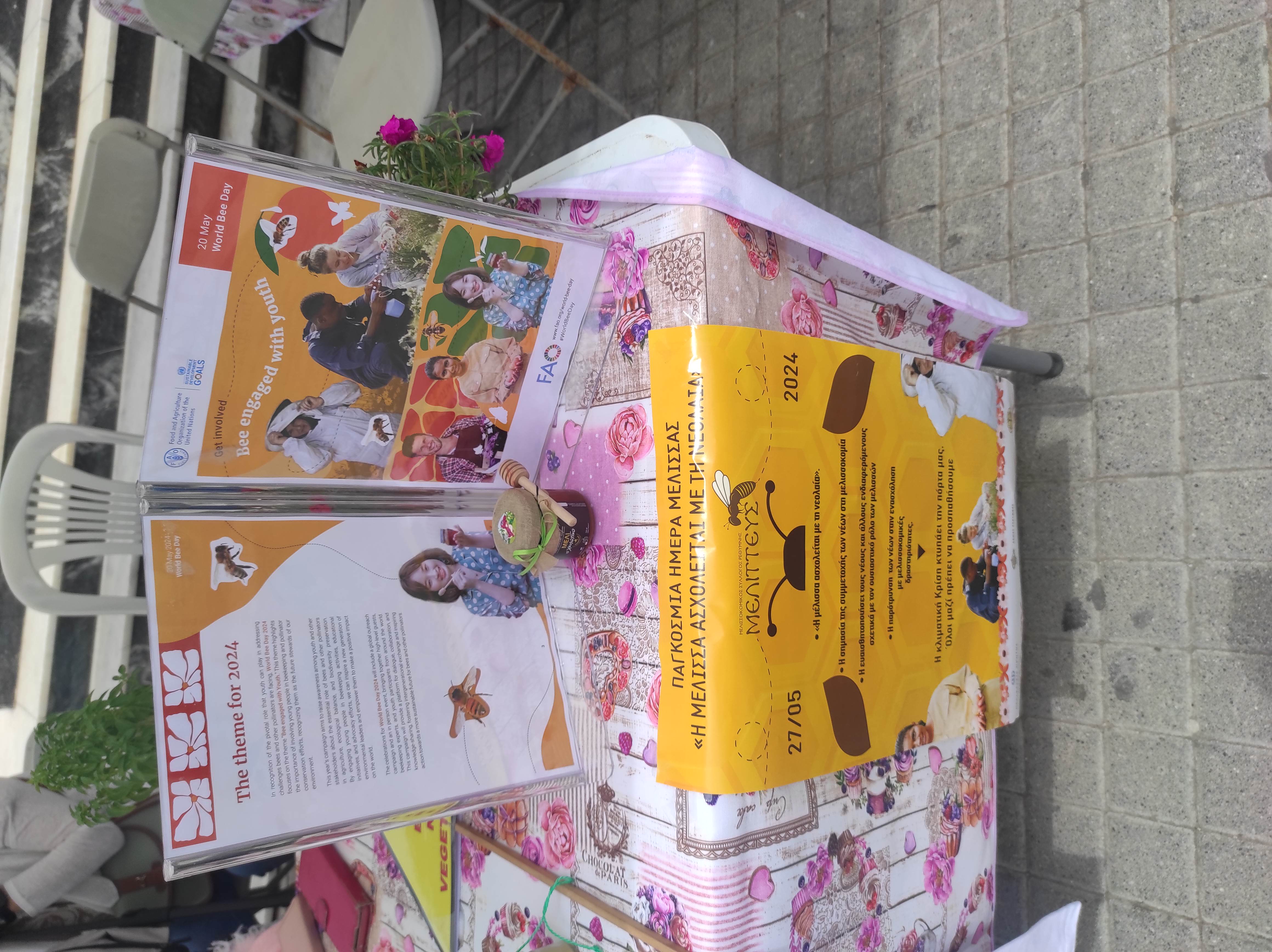 Με μεγάλη επιτυχία η δράση ενημέρωσης για την προστασίας της μέλισσας