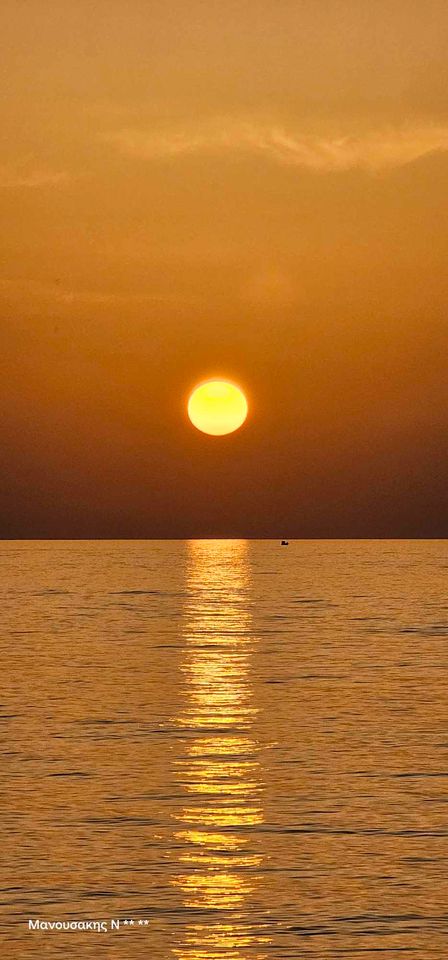 Γούρνες ηλιοβασίλεμα