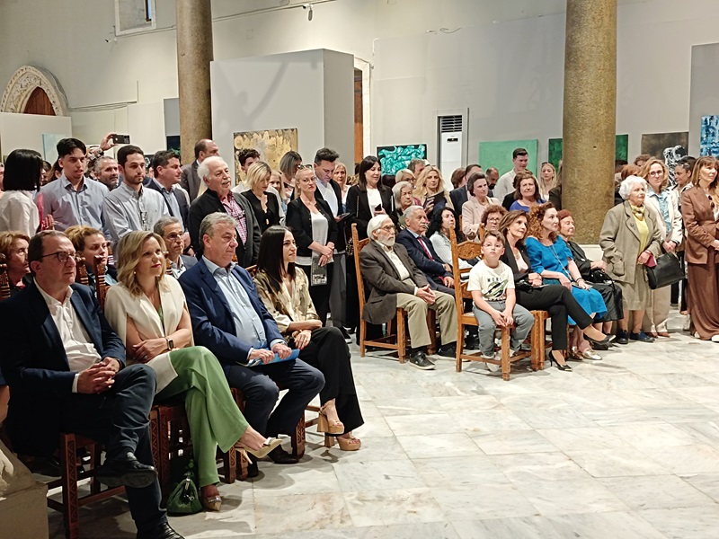 Πόλος έλξης η έκθεση Ζωγραφικής της Λούλας Μεταξά «Θριαμβευτές» στη Βασιλική Αγίου Μάρκου 