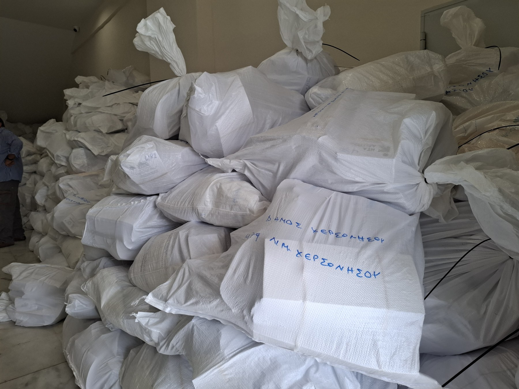 ευρωεκλογές εκλογικοί σάκοι Ηράκλειο Περιφέρεια