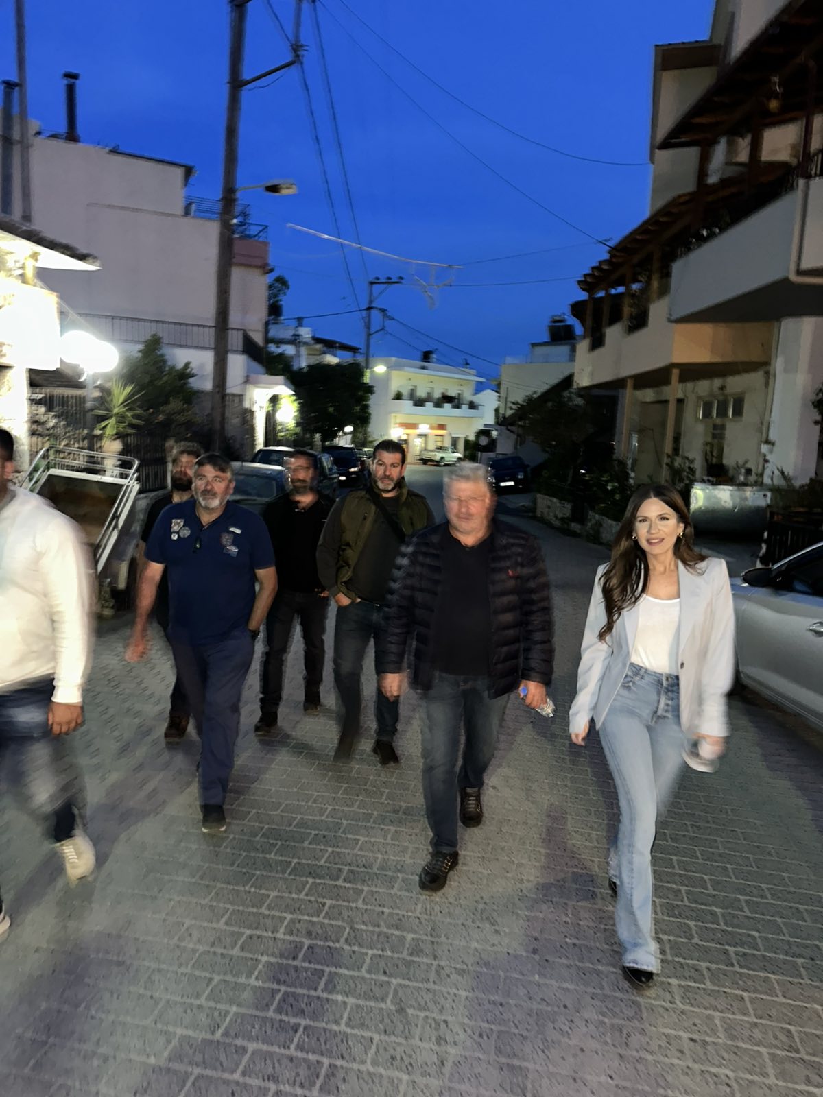 Στη Μεσαρά η Ελένη Βατσινά