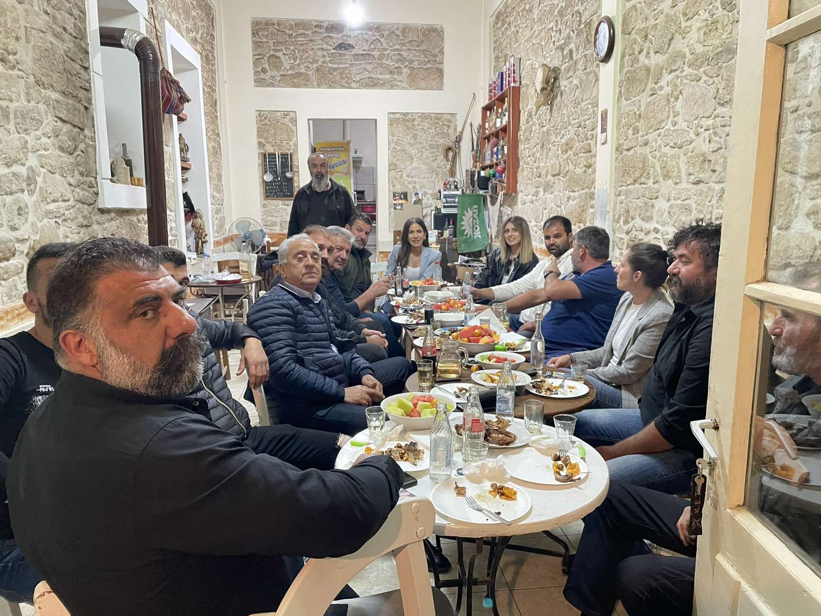 Στη Μεσαρά η Ελένη Βατσινά