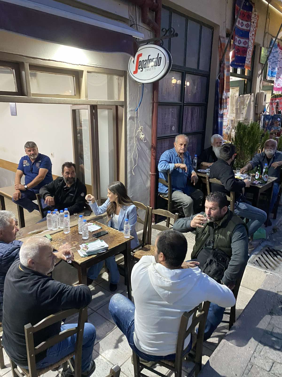 Στη Μεσαρά η Ελένη Βατσινά