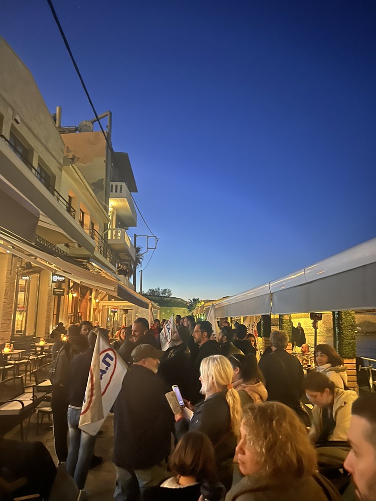 Χανιά επισιτισμός κινητοποίηση