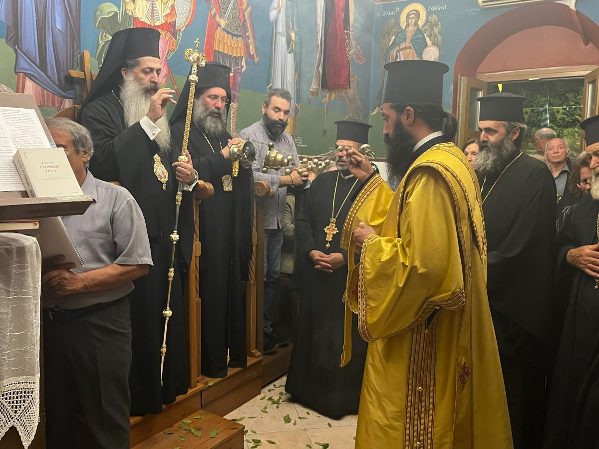 Στην Ι.Μ. Ρεθύμνης και Αυλοποτάμου ο Μητροπολίτης Φθιώτιδος, Συμεών