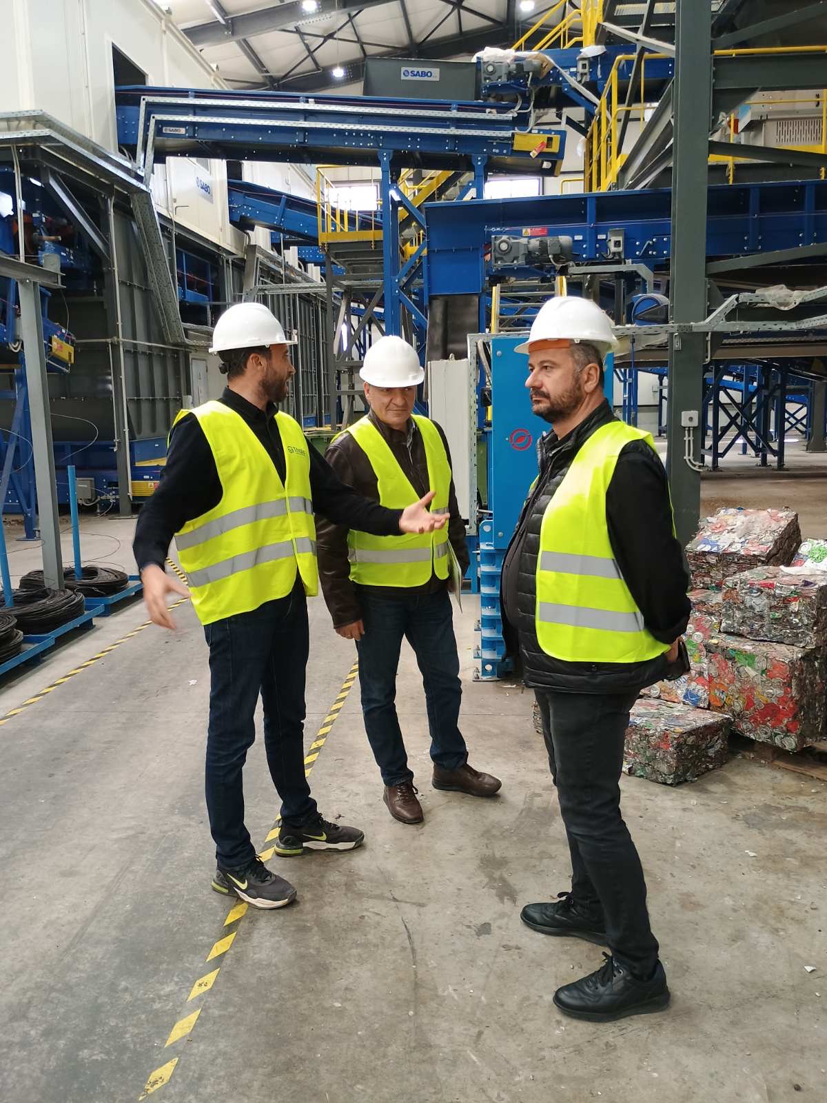 Στη Μονάδα Επεξεργασίας Απορριμμάτων και τον ΧΥΤΥ Αμαρίου ο Πρόεδρος του ΕΣΔΑΚ, Αλέξης Καλοκαιρινός