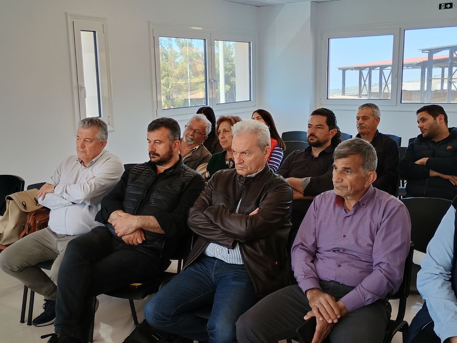 Στη Μονάδα Επεξεργασίας Απορριμμάτων και τον ΧΥΤΥ Αμαρίου ο Πρόεδρος του ΕΣΔΑΚ, Αλέξης Καλοκαιρινός