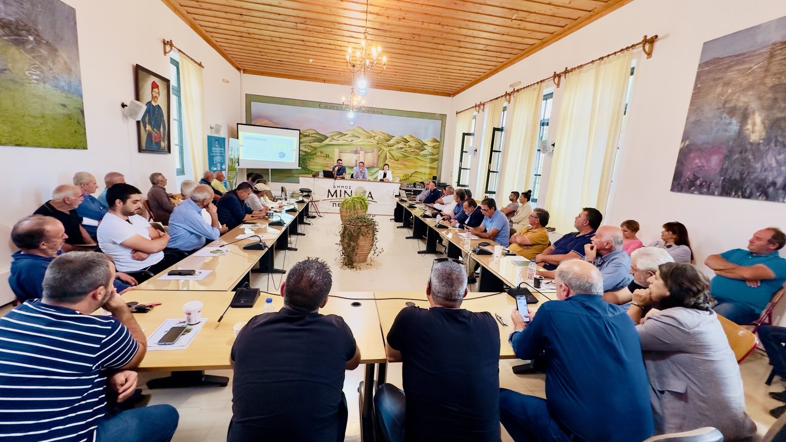 Εσπερίδα για την εκπαίδευση σε ελαιουργούς και τυποποιητές στο Καστέλλι