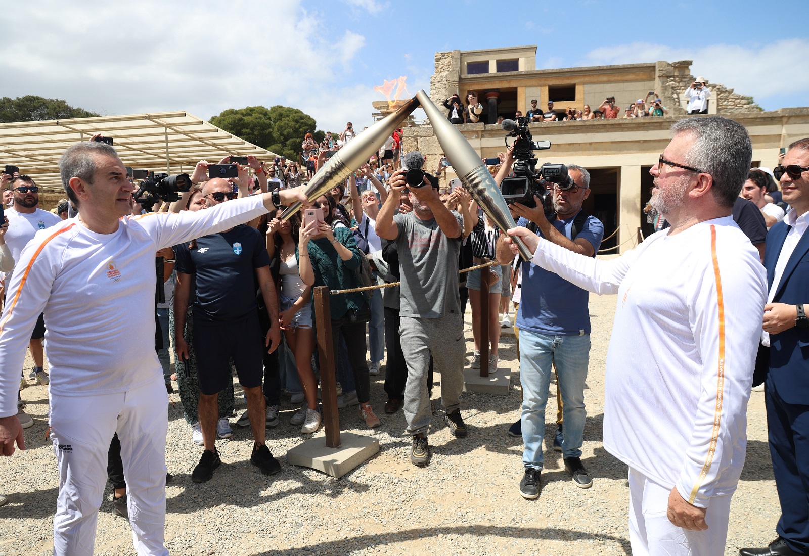 Ολυμπιακή Φλόγα Ηρακλειο