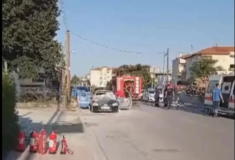 φωτιά αυτοκίνητο κατερίνη γυναίκα νεκρή