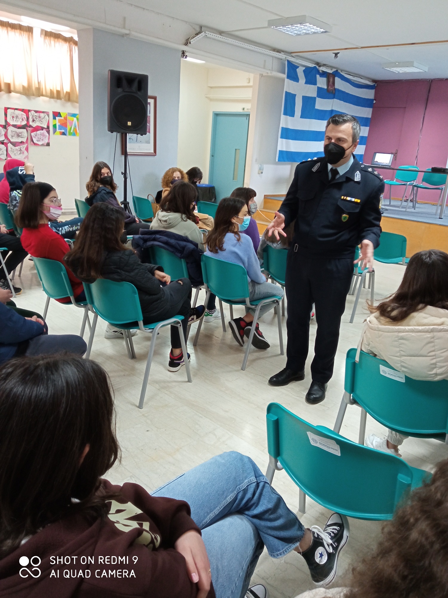 Τροχαία Γυμνάσιο Γαζίου