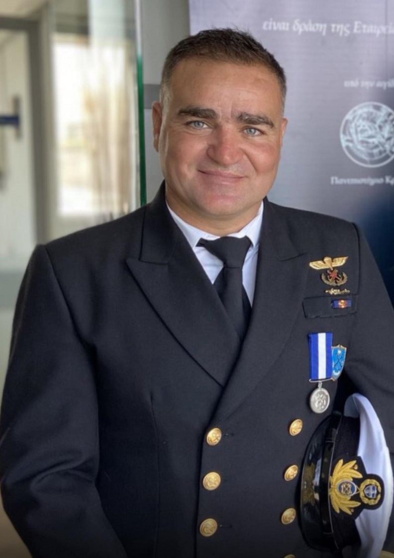 O πρόεδρος της Ένωσης Προσωπικού Λιμενικού Σώματος Ανατολικής Κρήτης, Γιώργος Σφακιανάκης