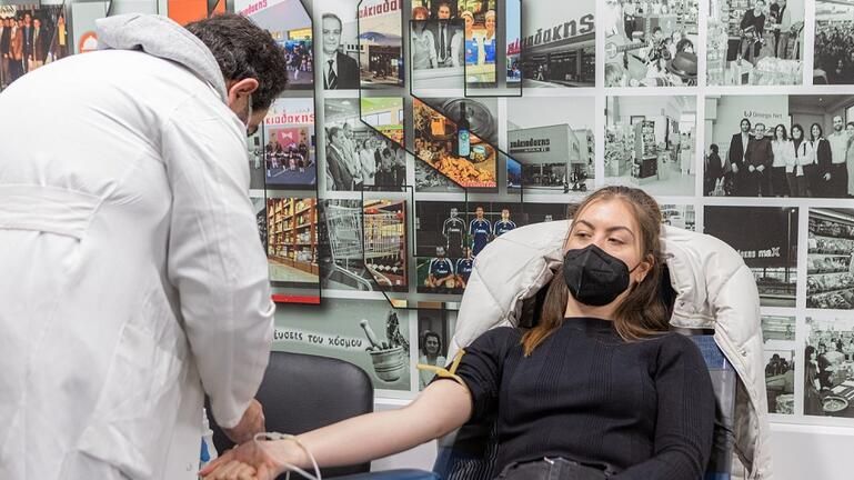 αιμοδοσια χαλκιαδακης