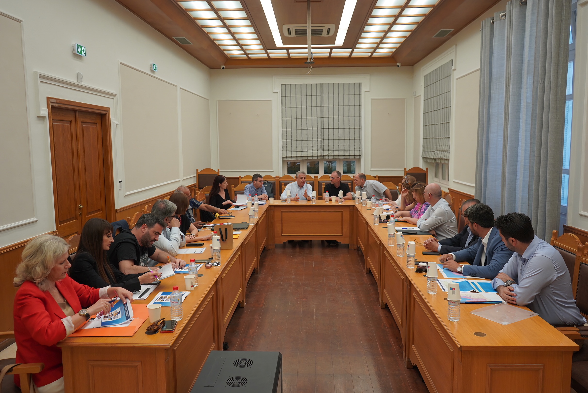  Σύσκεψη με παράγοντες της Κομισιόν για τις Στρατηγικές Βιώσιμης Αστικής Ανάπτυξης στην Κρήτη