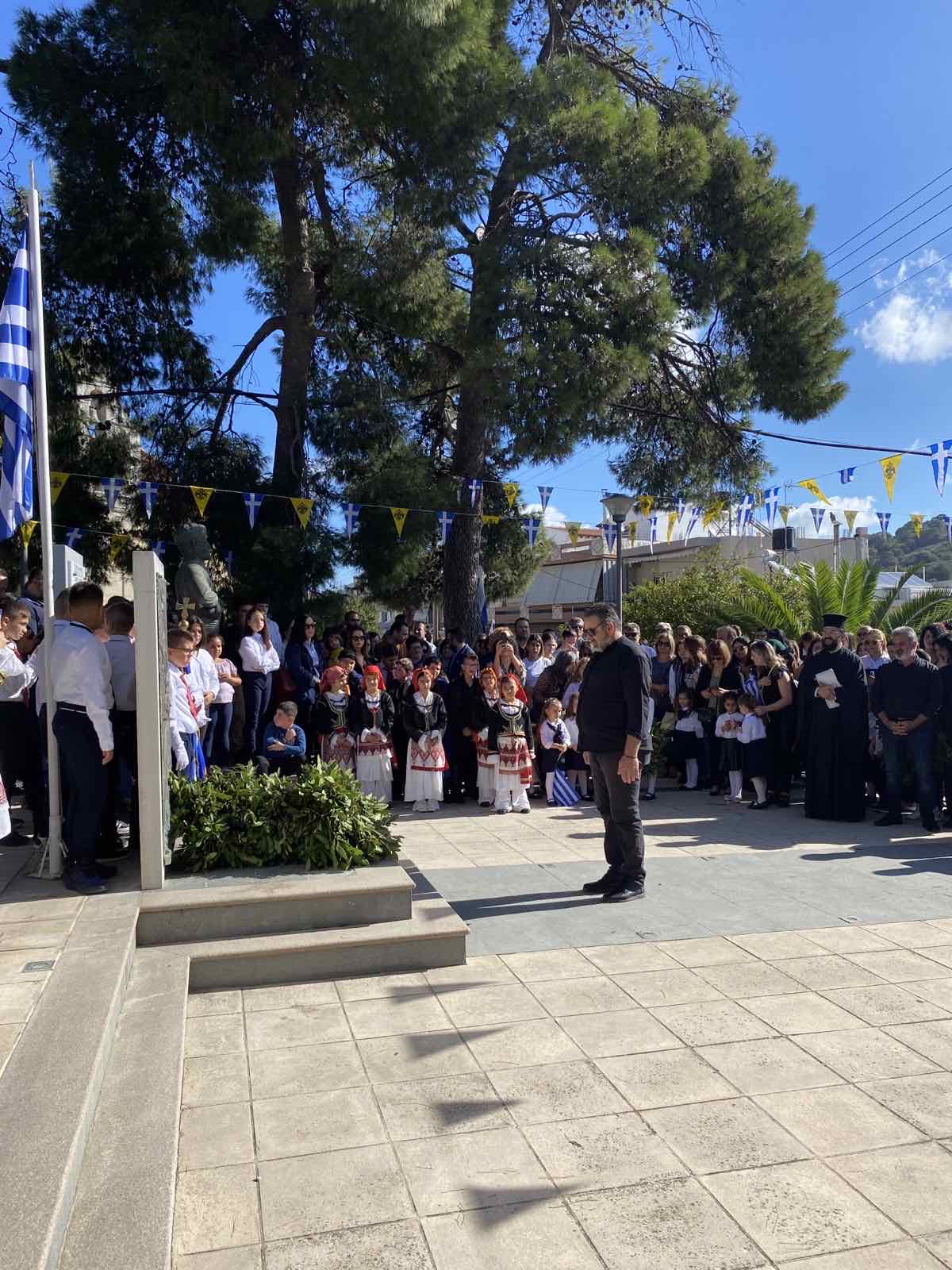 Με λαμπρότητα οι εκδηλώσεις για την Εθνική Επέτειο της 28ης Οκτωβρίου στον Δήμο Γόρτυνας