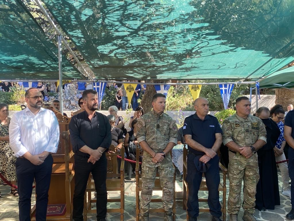 Εορτή των Αγίων Πατέρων Παρθενίου και Ευμενίου στην Ιερά Μονή Κουδουμά Εξωτερικός