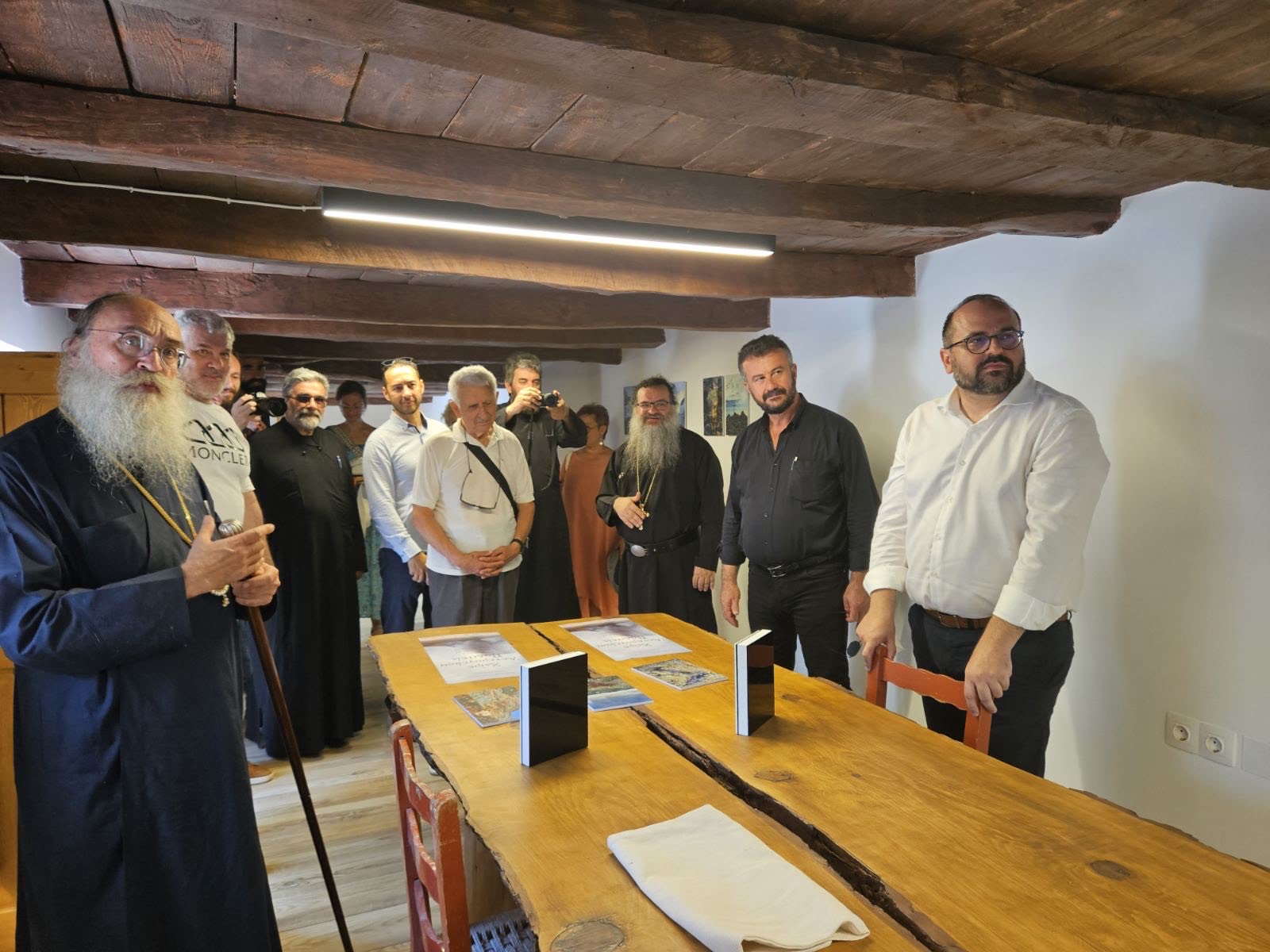 Εορτή των Αγίων Πατέρων Παρθενίου και Ευμενίου στην Ιερά Μονή Κουδουμά Εξωτερικός