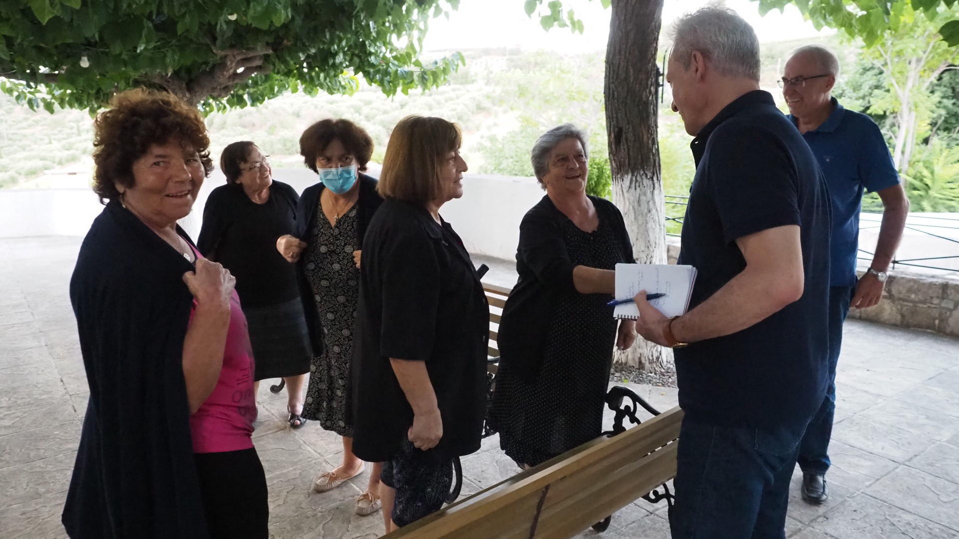 Θερμή υποδοχή του Αλέξη Καλοκαιρινού σε Πενταμόδι και Κάτω Ασίτες