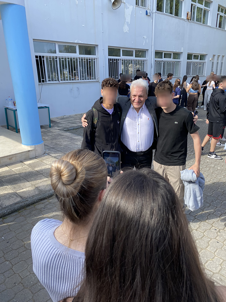 Στο ΓΕΛ Αλικαρνασού ο Δήμαρχος Ηρακλείου και ο ΓΓ του Υπουργείου Περιβάλλοντος & Ενέργειας για την ανακύκλωση