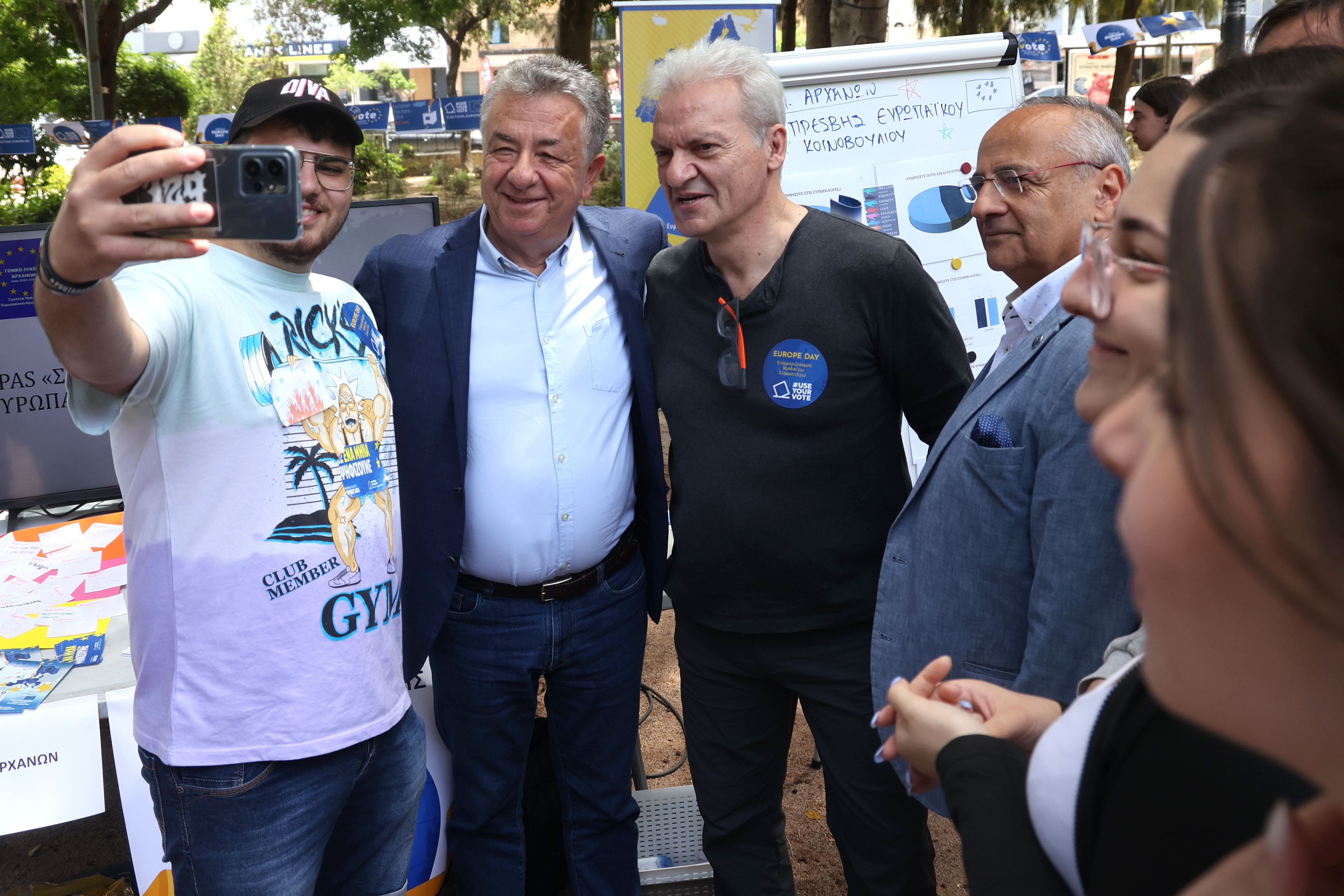 Στην εκδήλωση για την «Ημέρα της Ευρώπης 2024» ο Δήμαρχος Ηρακλείου