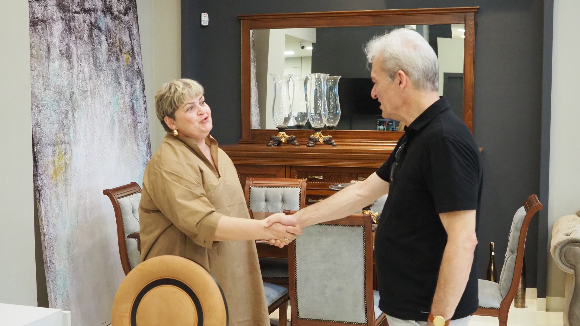 Ο Αλέξης Καλοκαιρινός στη λ. Κνωσού: Στόχος μας η αναβάθμιση της λεωφόρου προς όφελος καταστηματαρχών και πολιτών