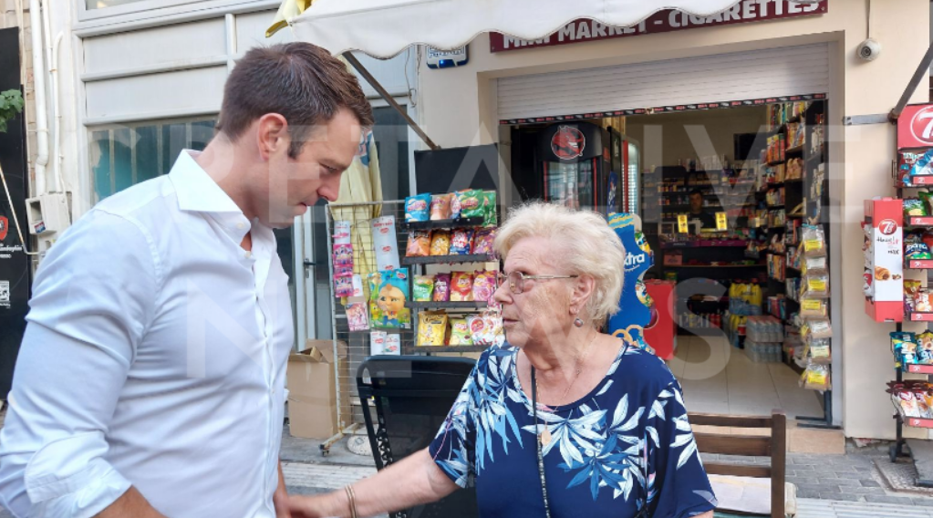 Στο Ηράκλειο ο Στέφανος Κασσελάκης - Δείτε φωτογραφίες