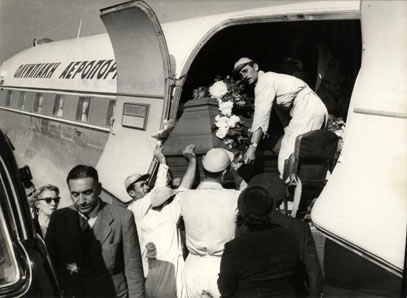 Καζαντζάκης κηδεία