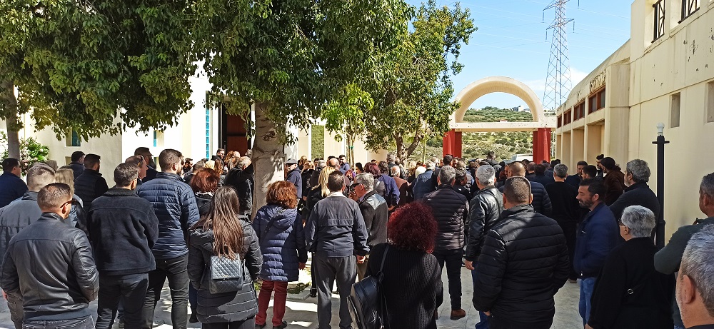 Κηδεία Μαίρη Μουρτζάκη