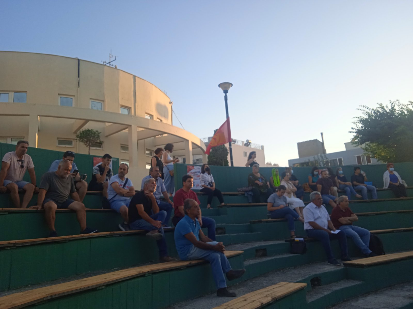 ΚΚΕ Γάζι εκδήλωση