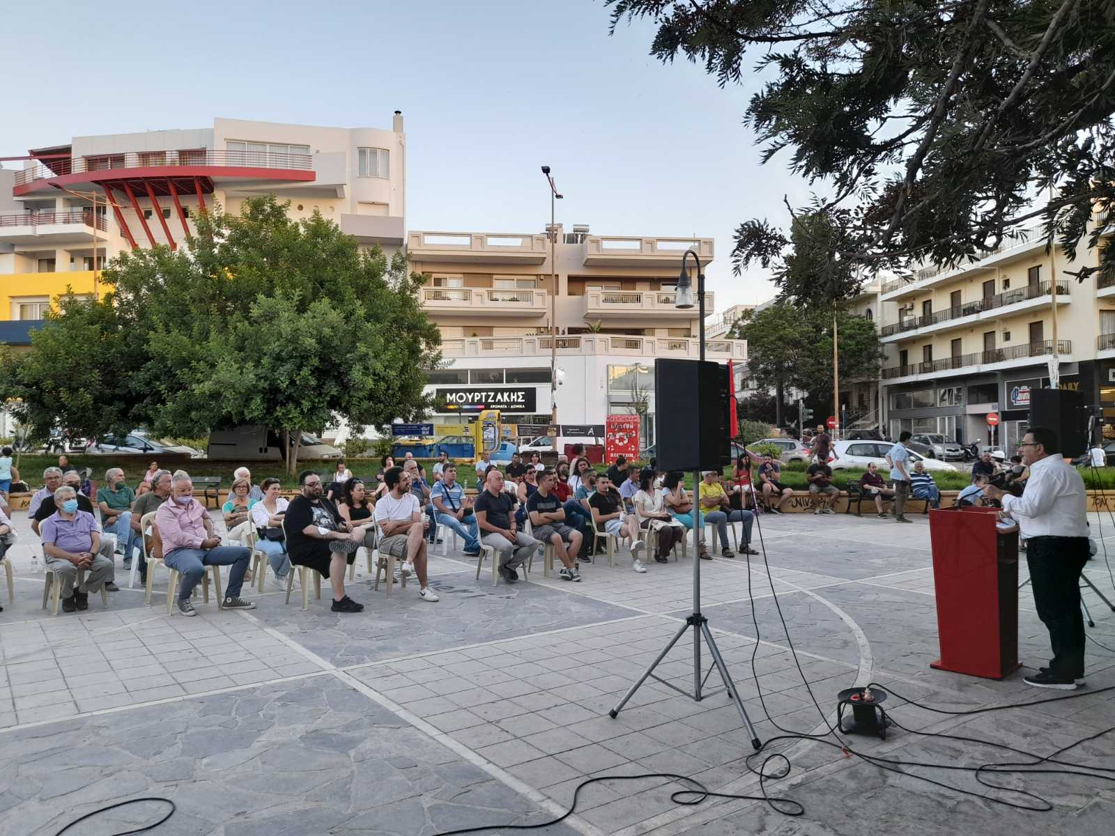 ΚΚΕ Μασταμπάς εκδήλωση