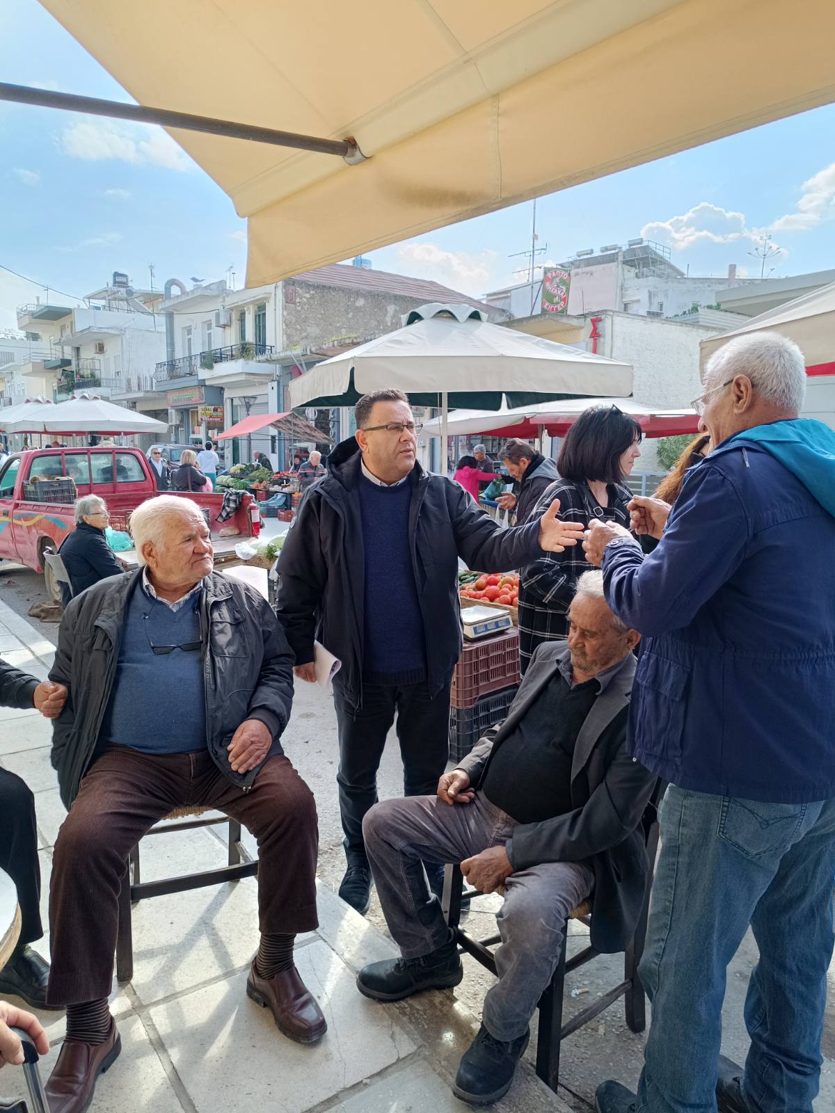 Παζάρι Μοίρες ΚΚΕ Ηράκλειο