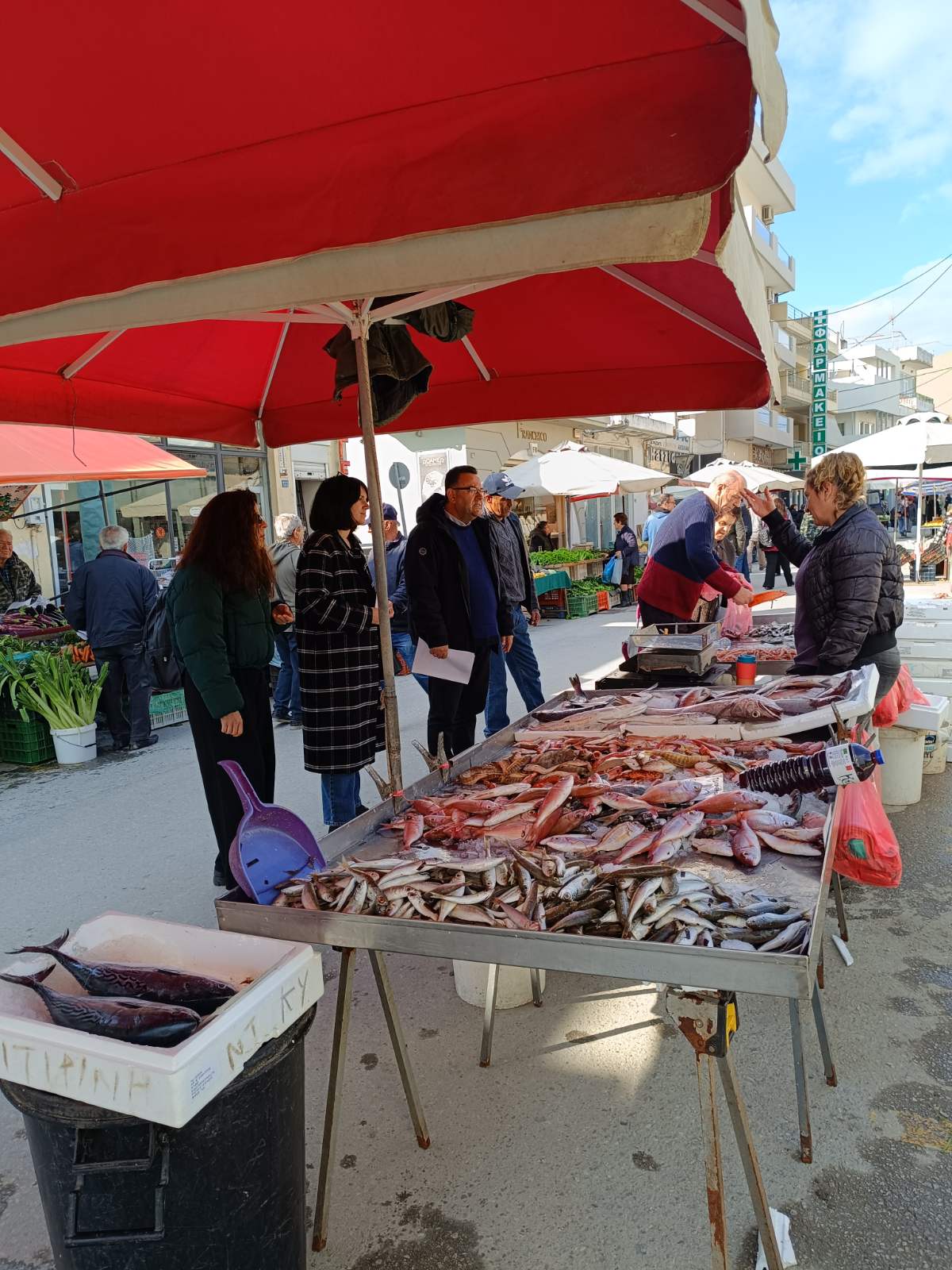 Παζάρι Μοίρες ΚΚΕ Ηράκλειο