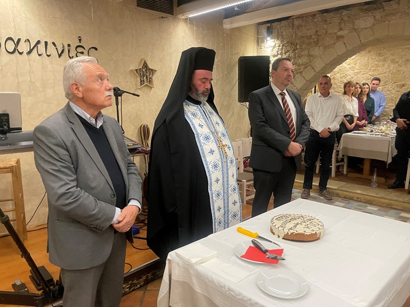 Σε ευχάριστη ατρμόσφαιρα η κοπή πίτας στον ΟΛΗ