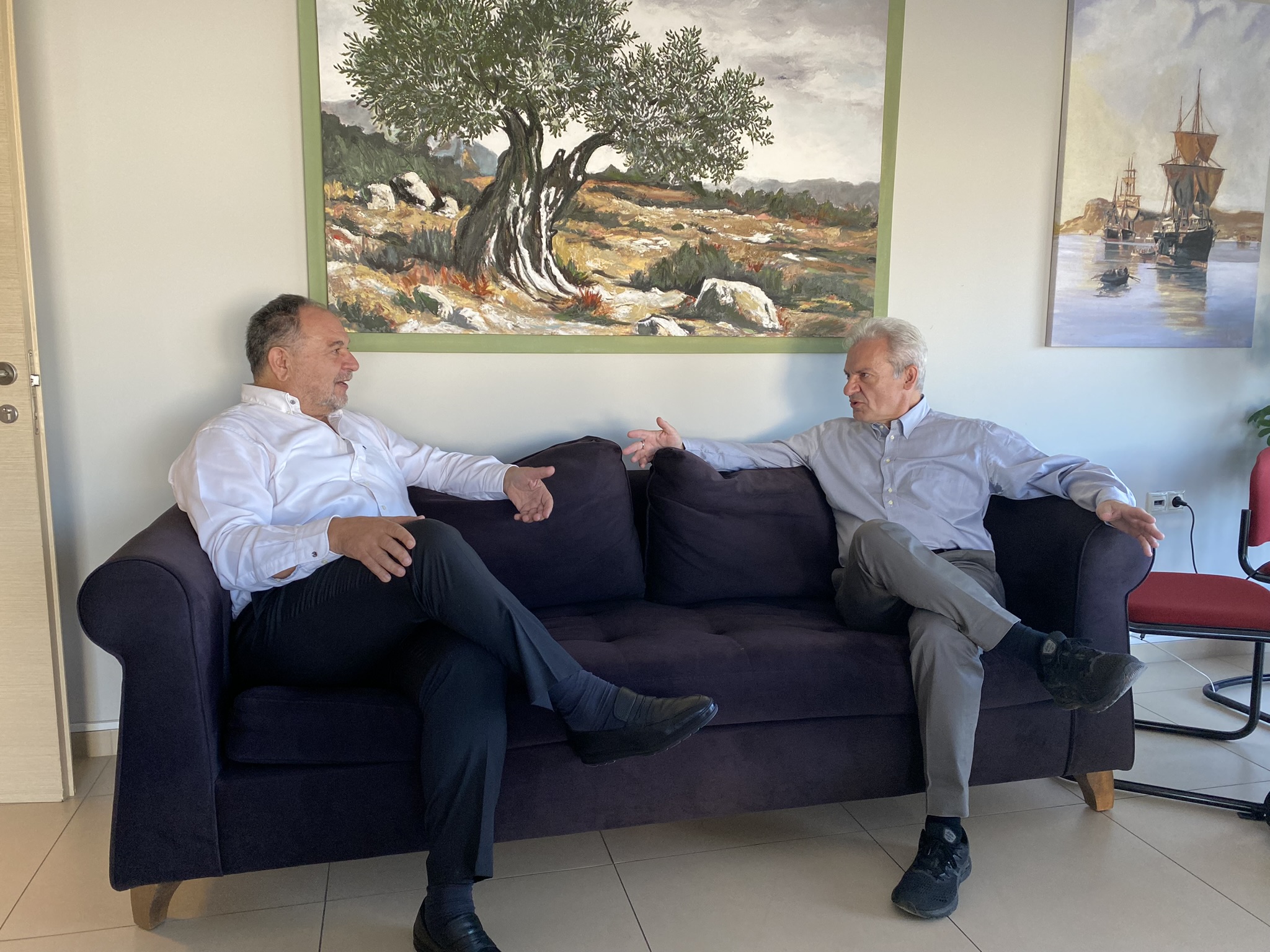 Συναντήσεις προετοιμασίας και ενημέρωσης του Αλέξη Καλοκαιρινού με εκπροσώπους φορέων και αρχών