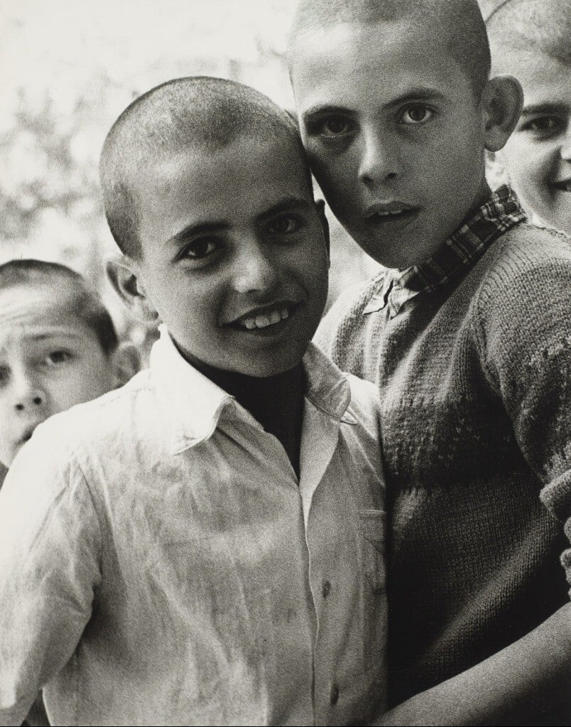  Δύο παιδιά στην περιοχή της Μονής Αρκαδίου, 1963. 