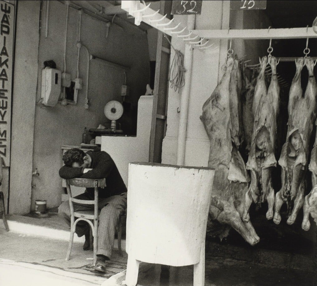  Κρεοπωλείο στο Ηράκλειο, 1963. 