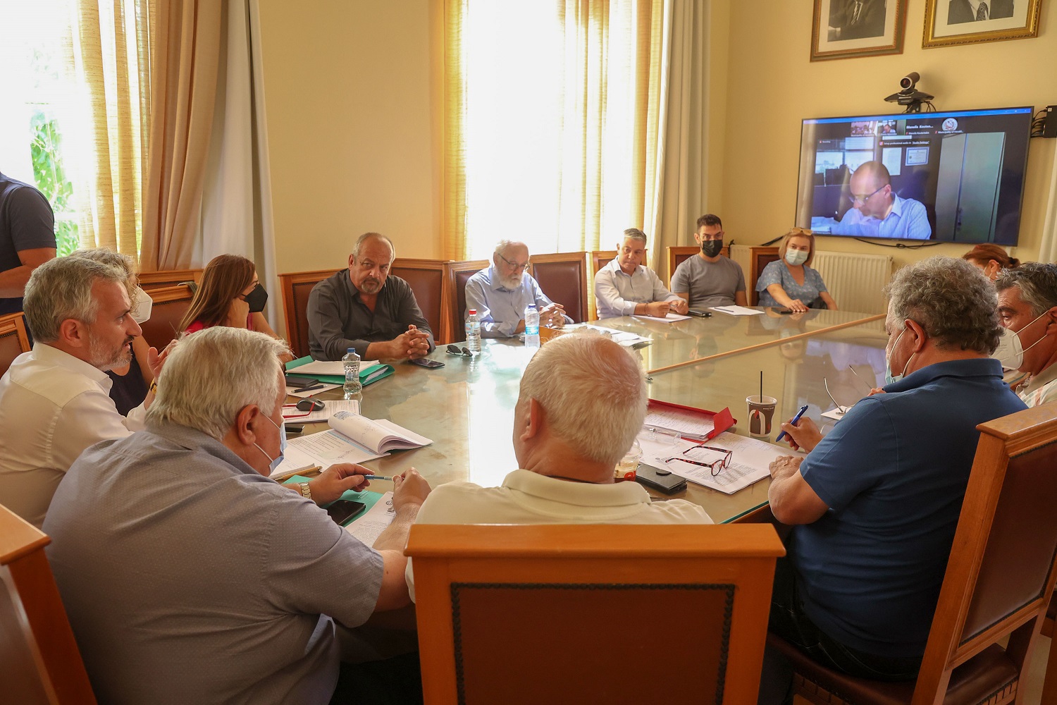 Συνάντηση για κυκλοφοριακή μελέτη