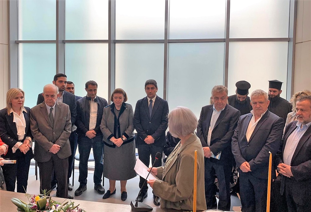 Μουσείο Μεσαράς εγκαίνια Βασίλης Λαμπρινός