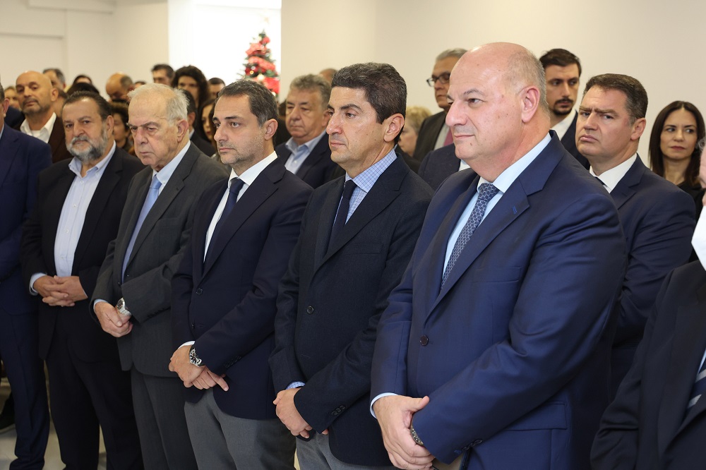 Κώστας Τσιάρας Βασίλης Λαμπρινός επίσκεψη