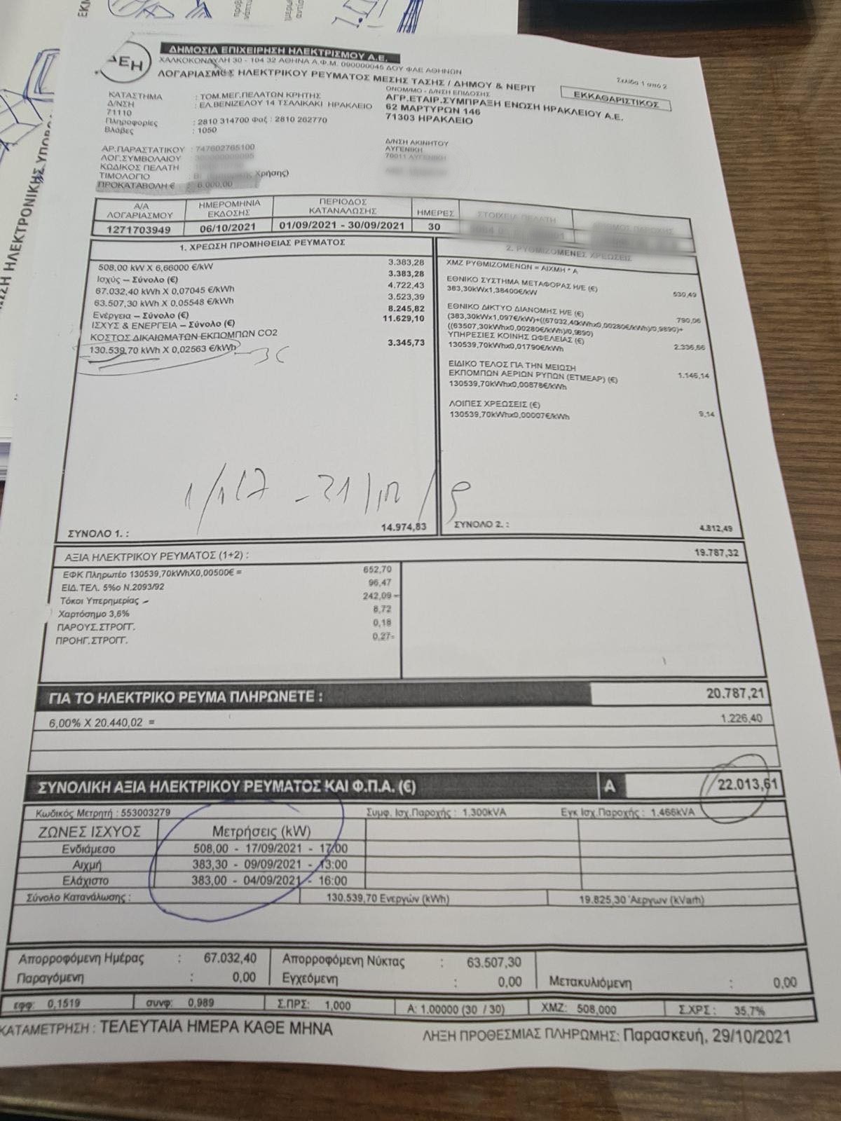 Λογαριασμός ΕΑΣΗ