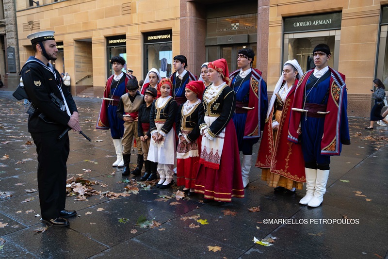 Φόρος τιμής στους ήρωες της Μάχης της Κρήτης, στο Σύδνεϋ