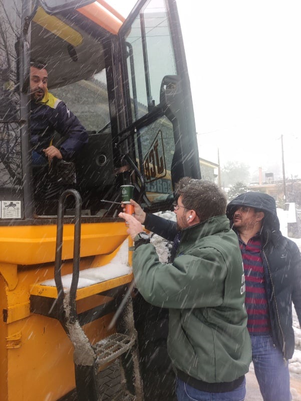 Μποκέας εκχιονιστικά