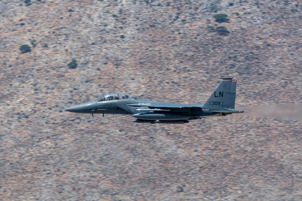 Aερικανικά μαχητικά F-35 και F-15 στη βάση της Σούδας