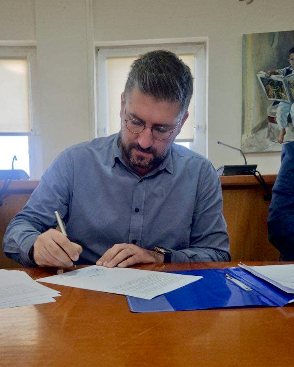 Μποκέας υπογραφή σύμβασης