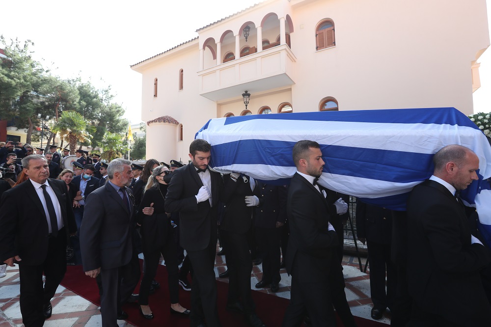 Αλέξανδρος Νικολαΐδης κηδεία