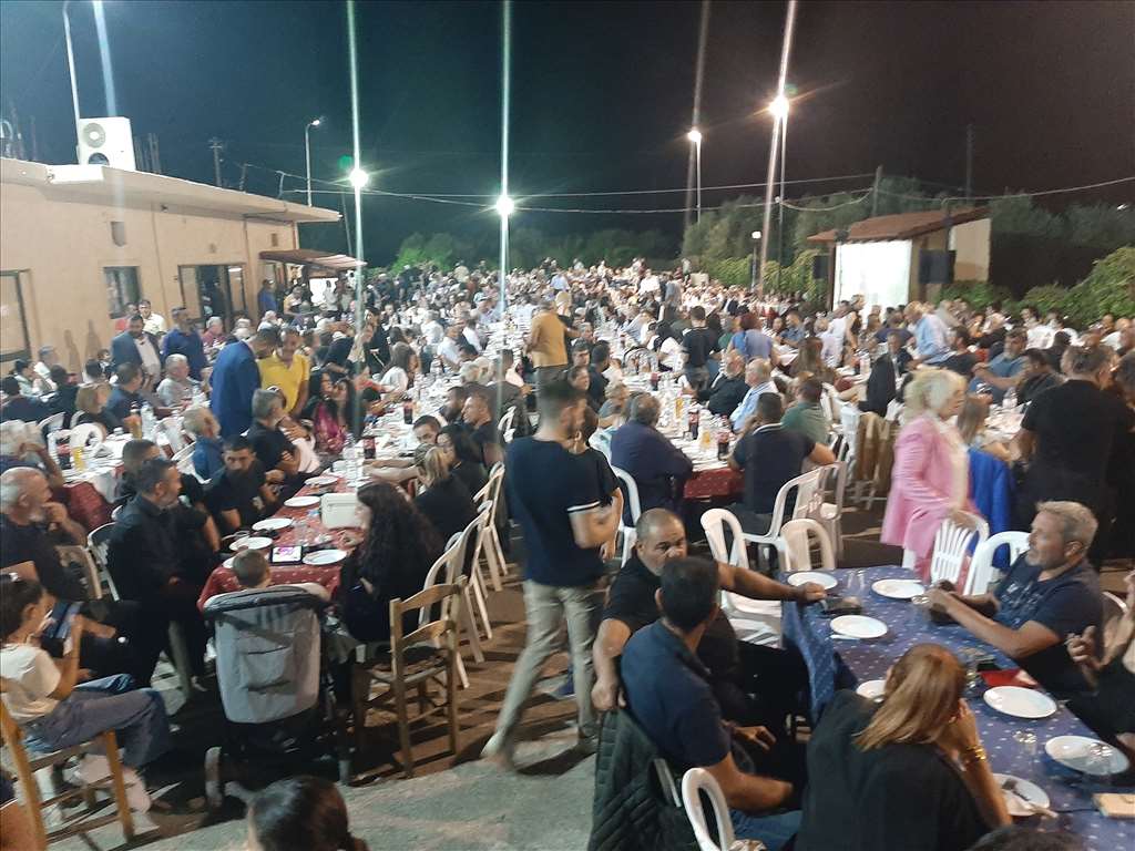Νικολιδάκης παρουσίαση ψηφοδέλτιο Δήμος Φαιστού Ηράκλειο Εκλογές 2023