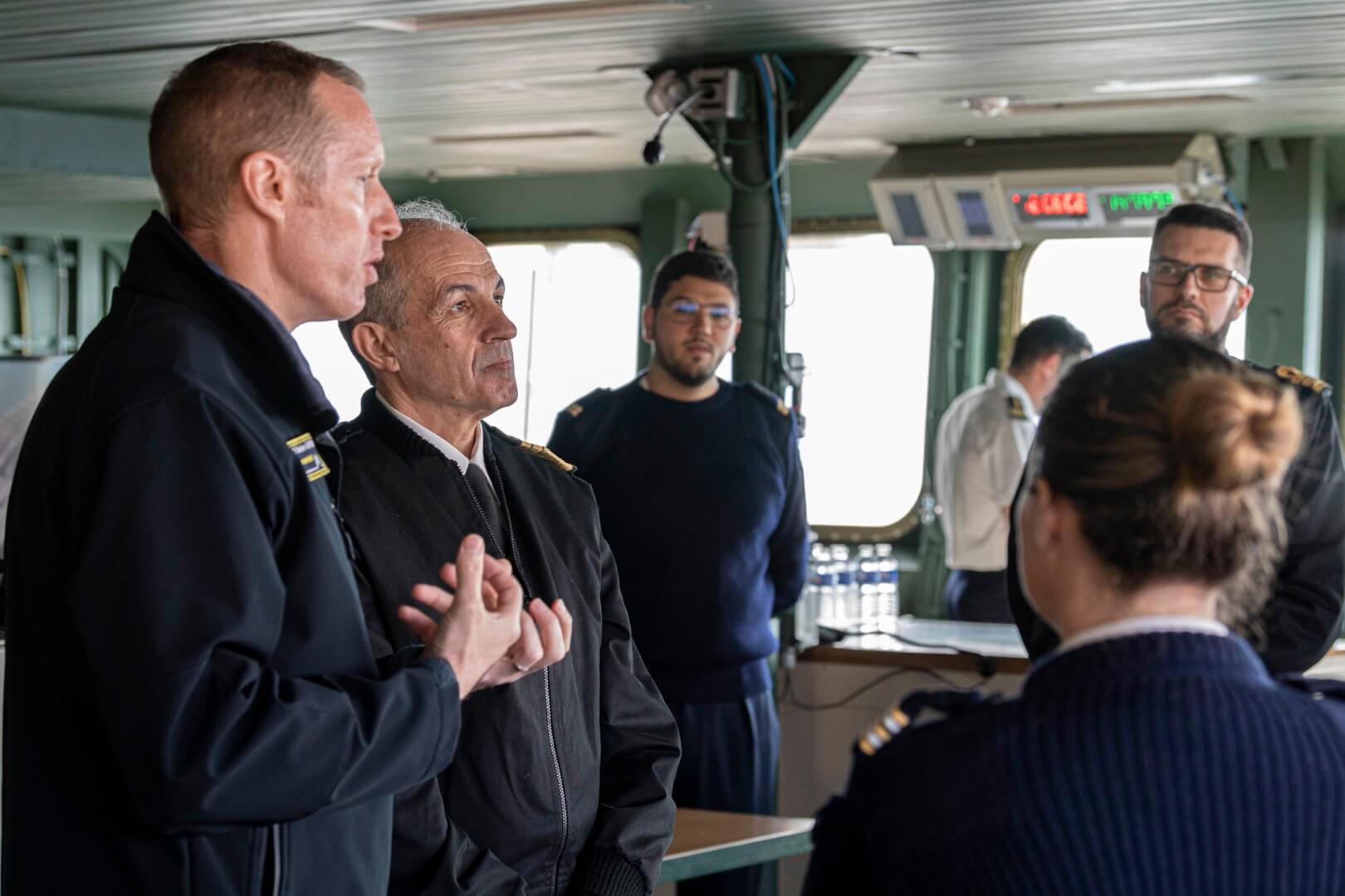 Αεροπλανοφόρο Ντε Γκωλ Ηγεσία πολεμικού ναυτικού