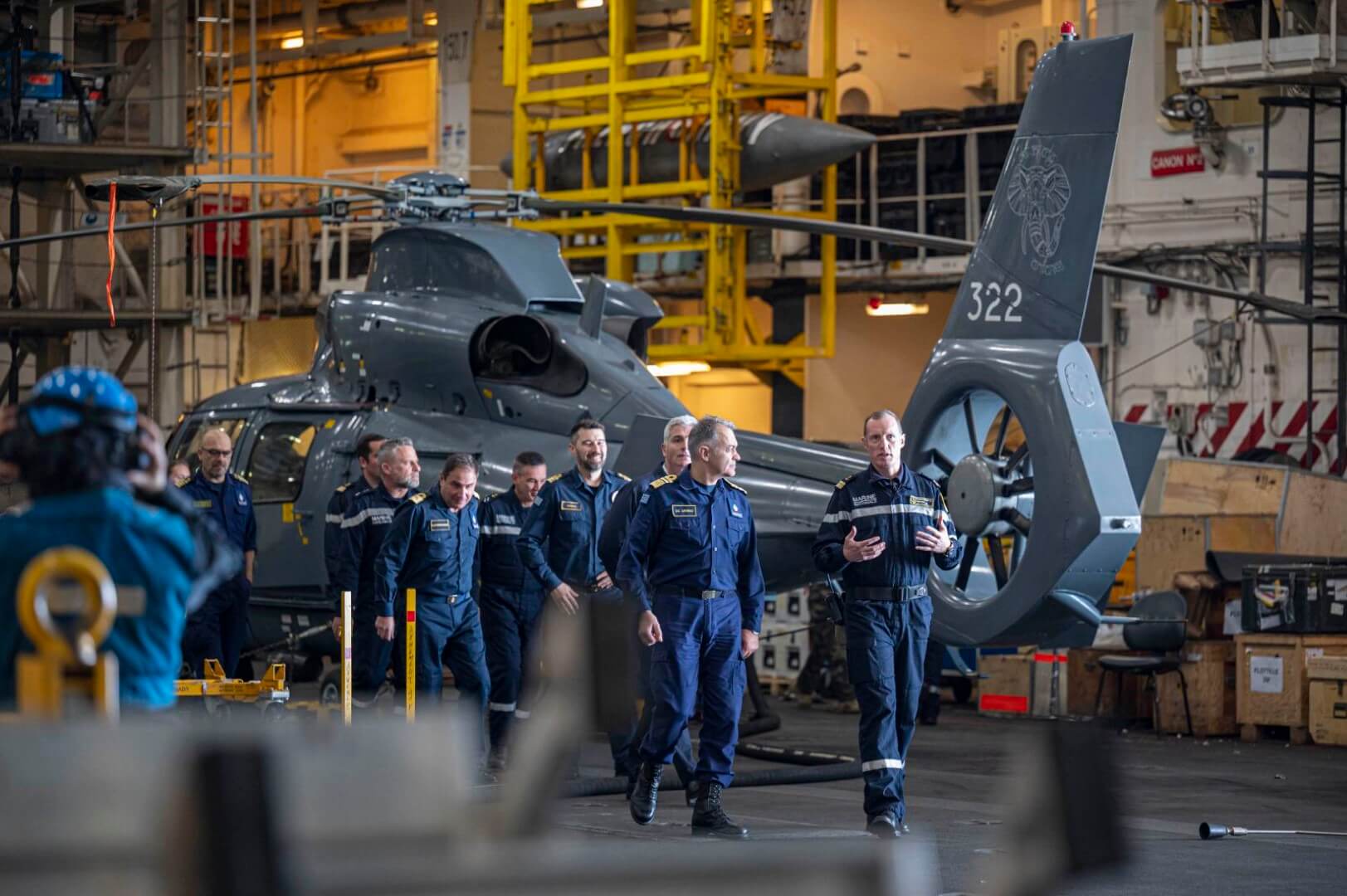 Αεροπλανοφόρο Ντε Γκωλ Ηγεσία πολεμικού ναυτικού